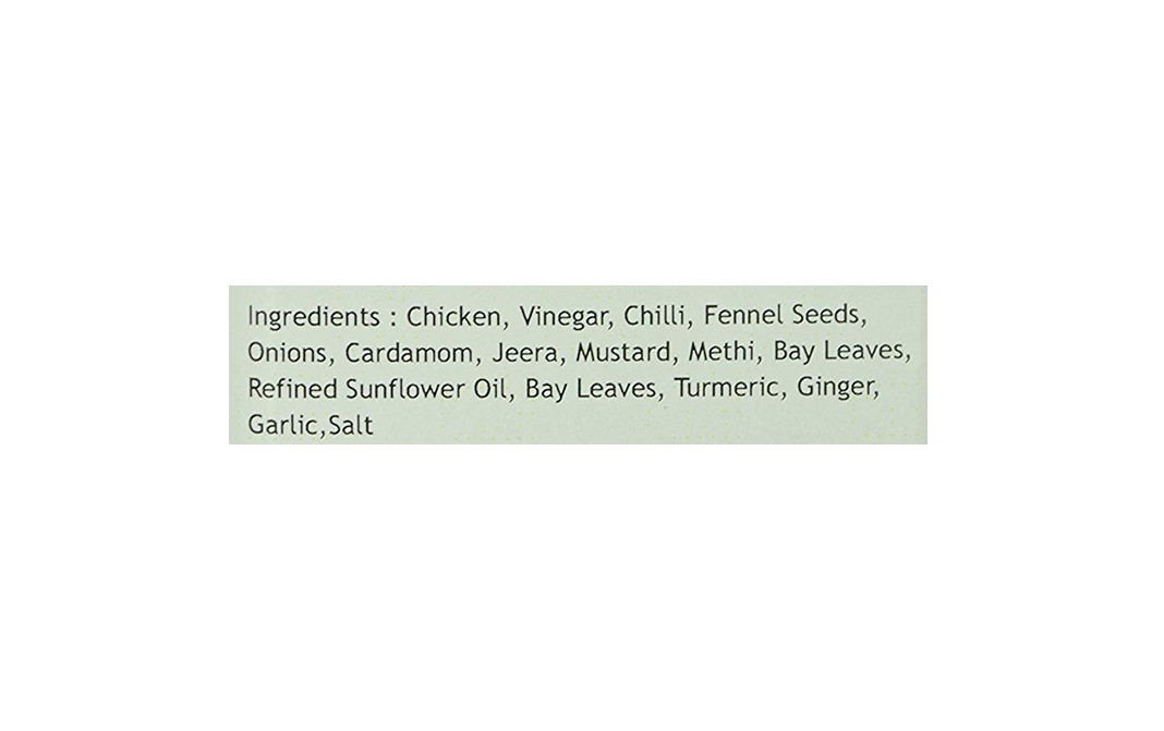The Pickled Chick Chicken Pickle (D Punjabi Beat)   Glass Jar  250 grams